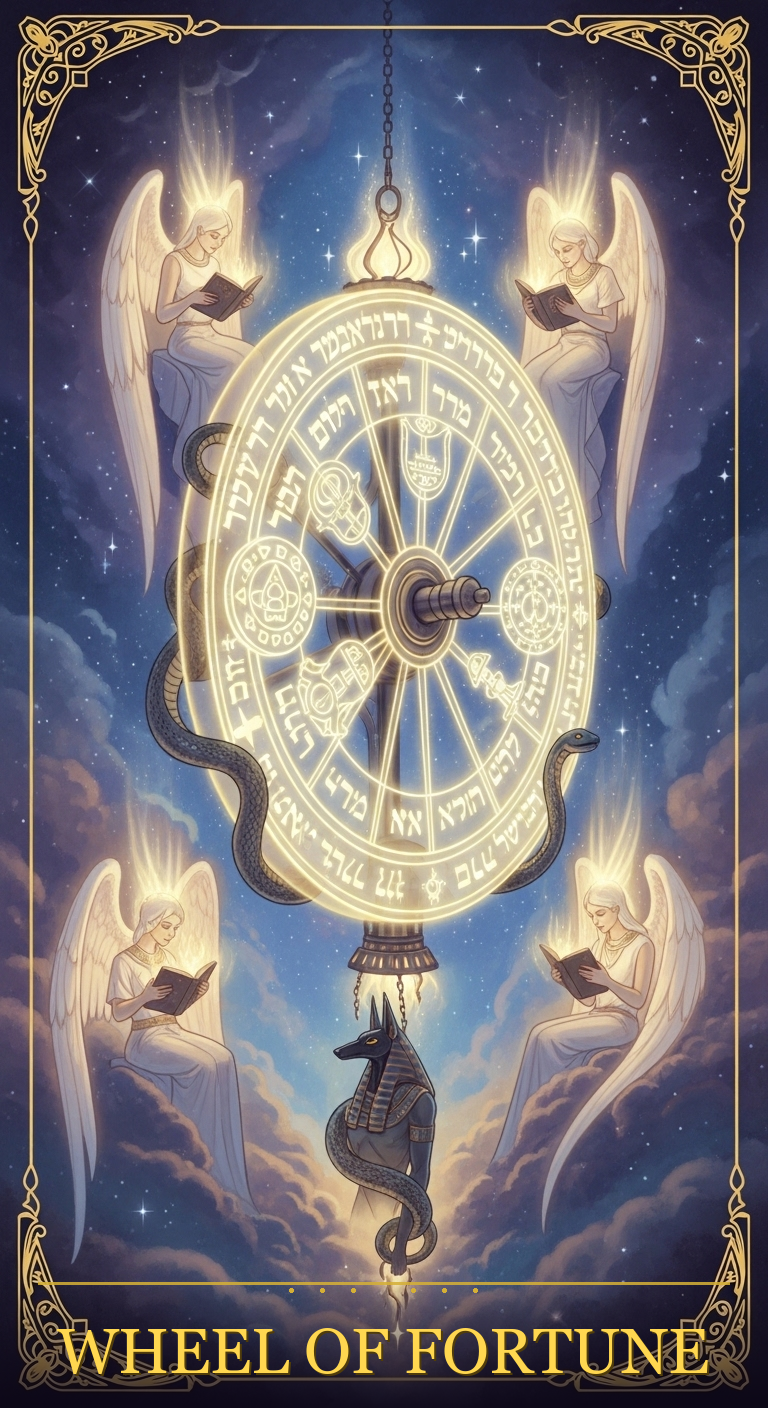 Wheel of Fortune tarot card